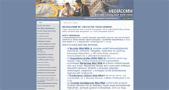 Desktop Screenshot of mediacomm.hu